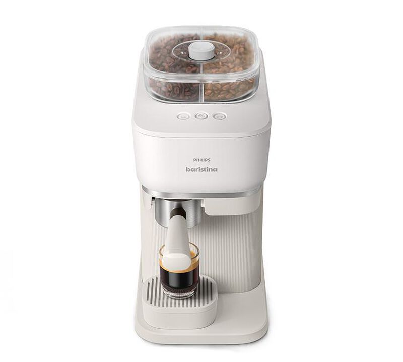 Machine expresso PHILIPS Baristina Variety bac double compartiment BAR320/00 Blanche image number 2