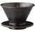 Black 2-cup Kinto Dripper SCS-S01 image
