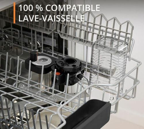 Expresso Broyeur KRUPS Sensation Lait M85 Gris - EA912HF1 image number 10