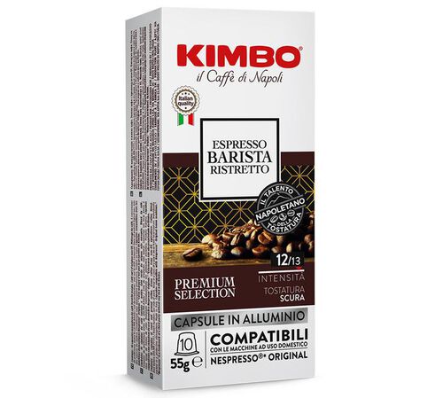 100 capsule compatibili Nespresso* Original Espresso Barista Ristretto &ndash; Kimbo image number 2