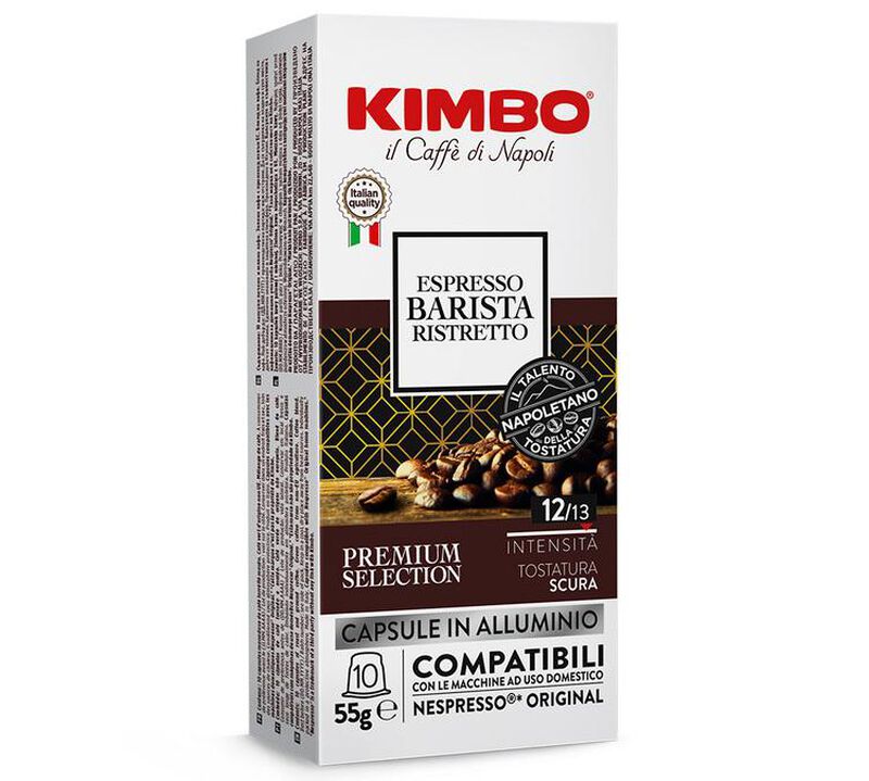 100 capsule compatibili Nespresso* Original Espresso Barista Ristretto &ndash; Kimbo image number 2