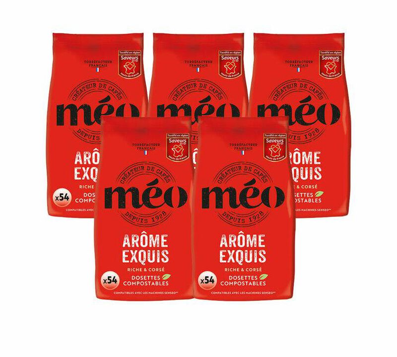 Senseo Compatible Pods Caf&eacute;s Meo Exquis Value Pack x 270 image number 0
