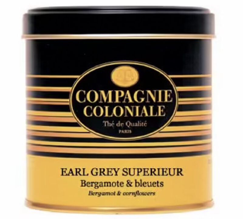 Luxury Earl Grey Sup&eacute;rieur Black Tea - 120g loose leaf tea in tin - Compagnie Coloniale image number 0