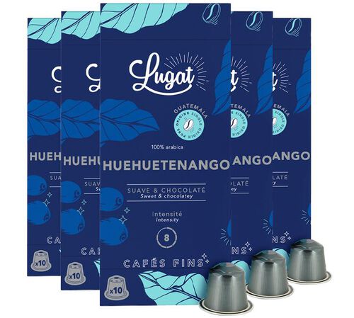50 Capsule Compatibili Nespresso* Original Huehuetenango - Lugat