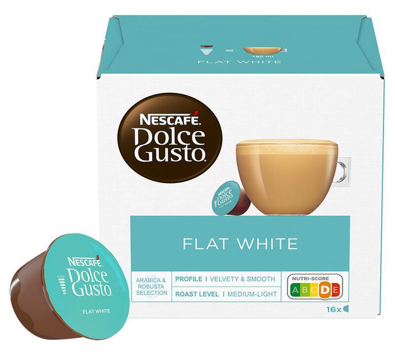16 Flat White Pods - NESCAFE* DOLCE GUSTO* image number 1