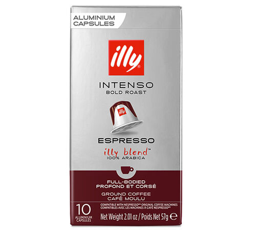 10 Nespresso* Original Compatible Capsules Intenso Roast &ndash; ILLY