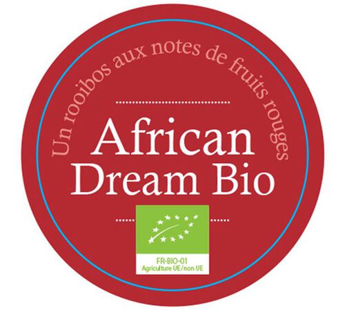 Loose Leaf Organic Rooibos Tea African Dream Comptoir Fran&ccedil;ais du Th&eacute; - 100g image number 1