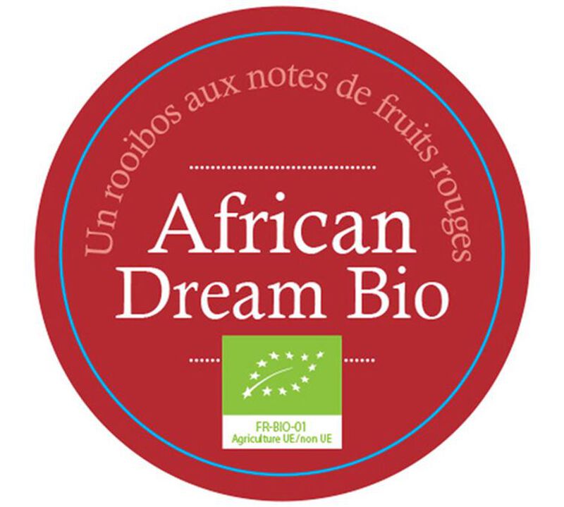 Loose Leaf Organic Rooibos Tea African Dream Comptoir Fran&ccedil;ais du Th&eacute; - 100g image number 1