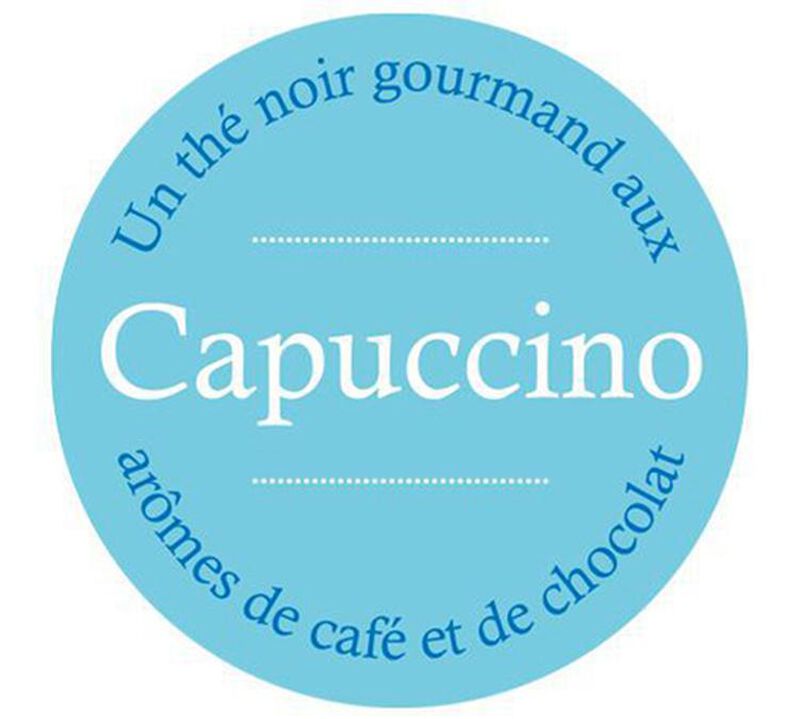 Th&eacute; Noir Cappucino - Vrac 100 g - COMPTOIR FRAN&Ccedil;AIS DU TH&Eacute; image number 1