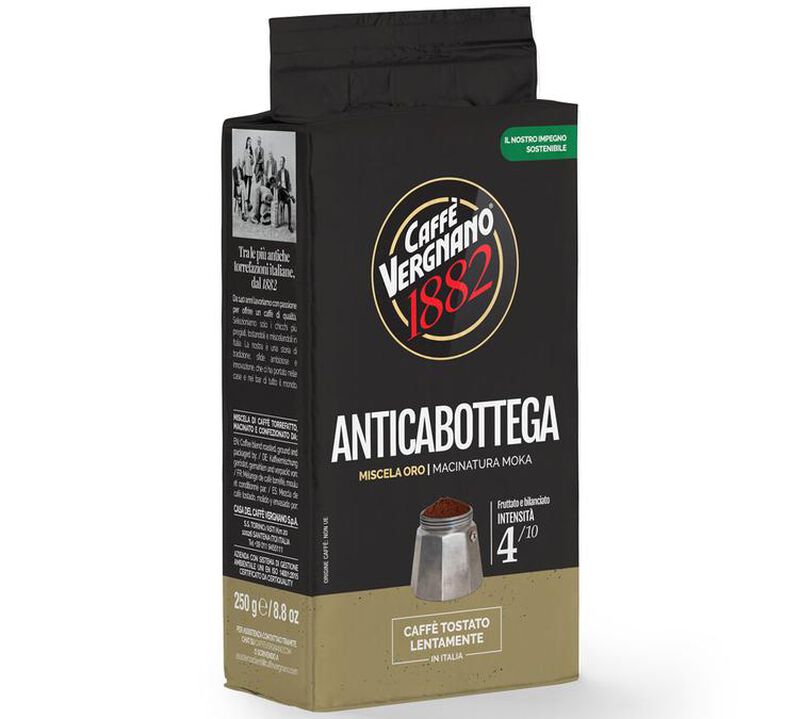 Caff&egrave; Vergnano Ground Coffee Antica Bottega - 250g image number 1