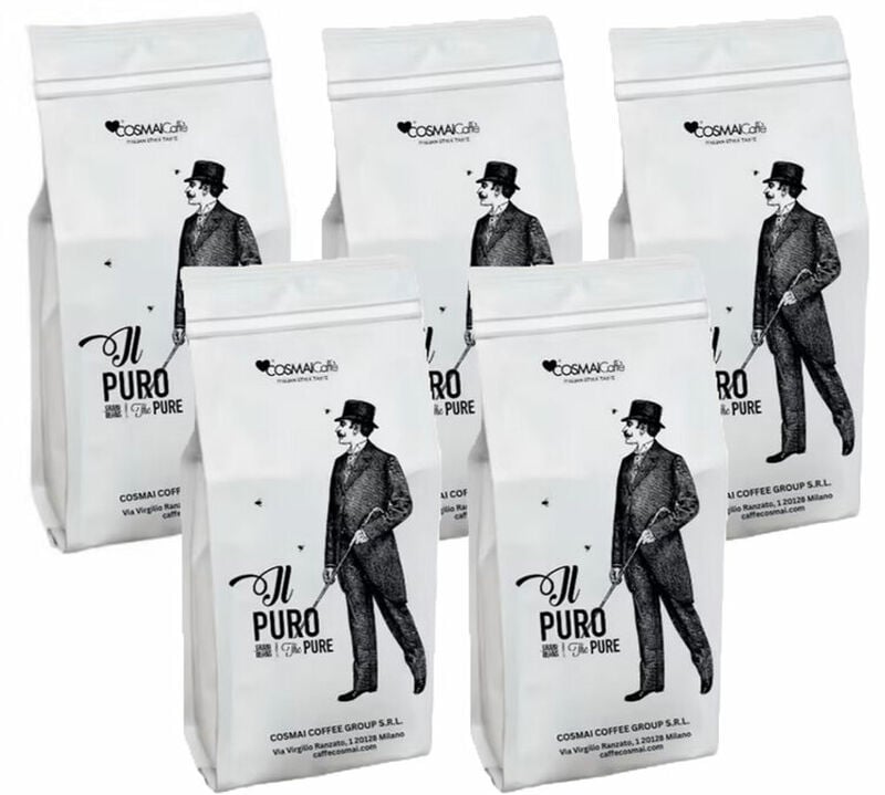Caff&egrave; Cosmai - Caff&egrave; in grani per uso professionale - The Pure 5 kg image number 0