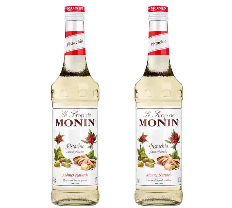Sirop Monin - Pistache - 2 x 70cl image number 0