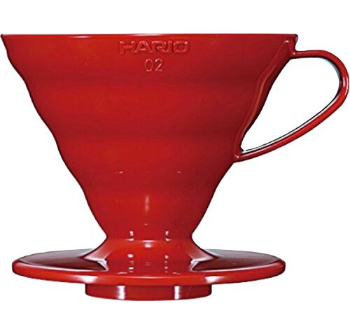Hario V60 02 Ceramic Coffee Dripper - Red