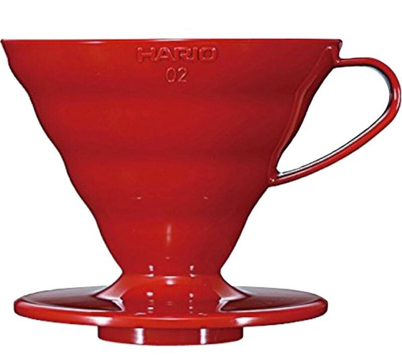 Dripper HARIO V60 VDC-02 rosso 4 Tazze image number 0