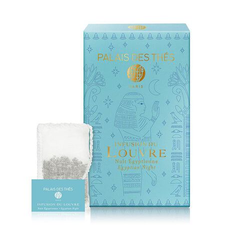 Palais des Th&eacute;s Louvre Collection - Egyptian Night Organic Infusion - 20 tea bags