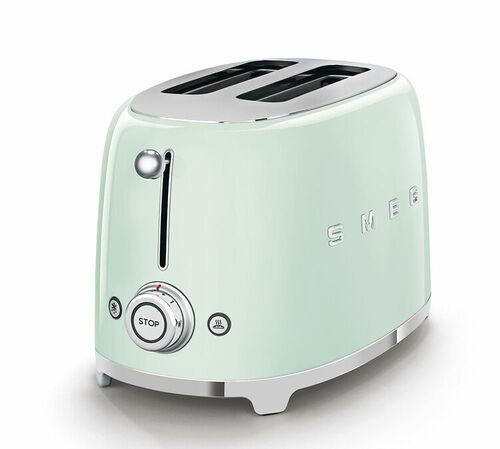 Grille-pain TSF01PGEU 2 tranches Vert d'eau - SMEG image number 1