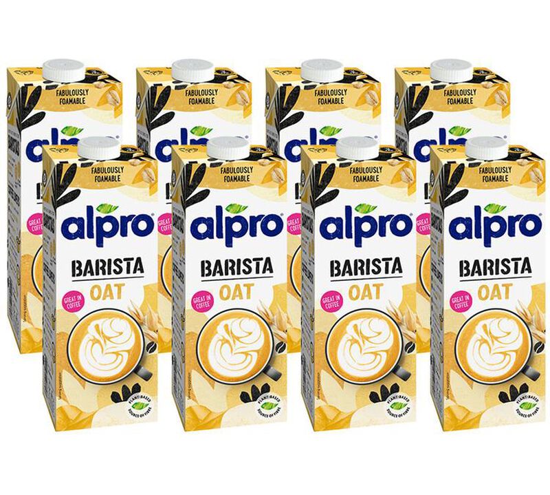 1L x8 Boisson v&eacute;g&eacute;tale d'avoine - ALPRO image number 0