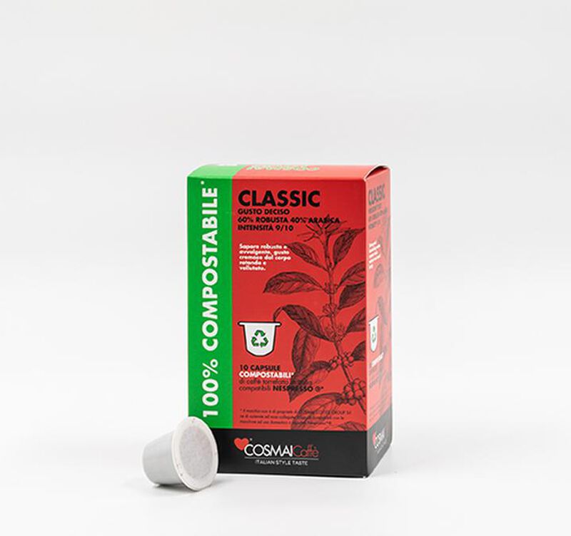 Pack of 80 Cosmai coffee capsules compatible with Nespresso&reg; image number 1