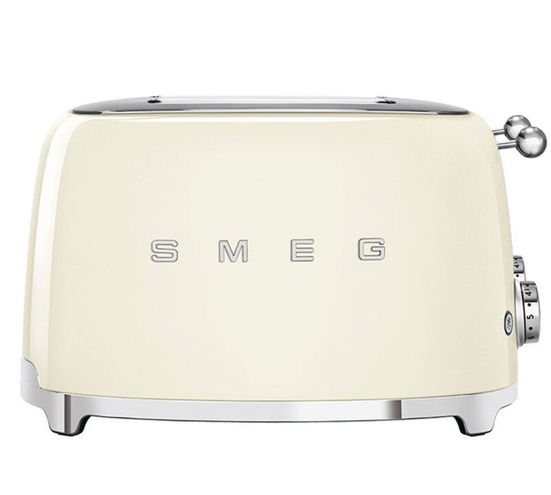 Grille-pain TSF03CREU 4 tranches Cr&egrave;me - SMEG image number 1