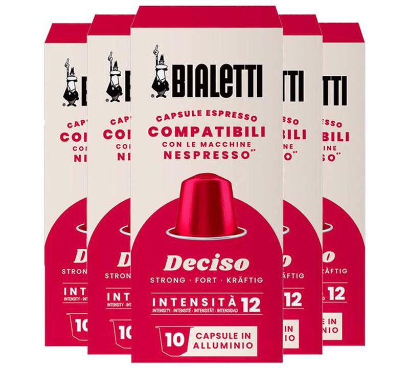 50 capsules compatibles Nespresso* Original Deciso - BIALETTI image number 0