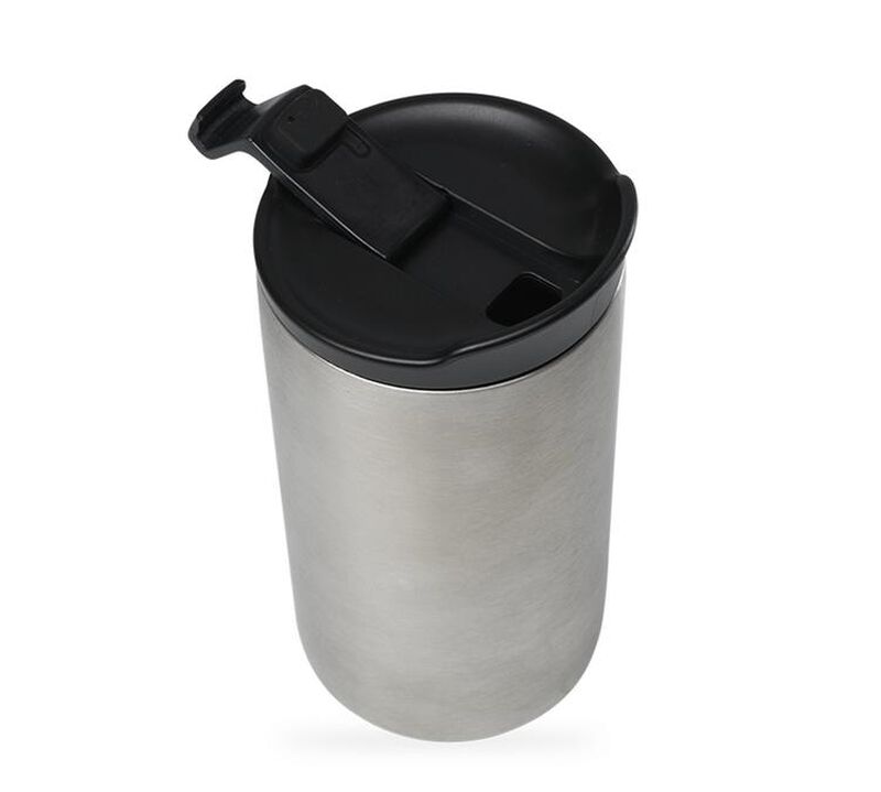 Travel mug isotherme Inox bross&eacute; - 35 cl - QWETCH image number 2