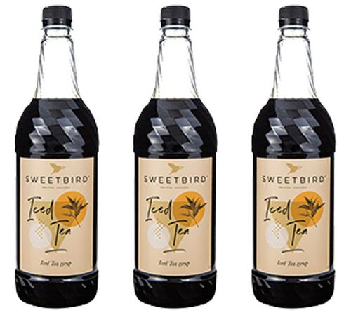 Lot de 3 Sirops Iced Tea 3 x 1L - SWEETBIRD DLUO 28.03.2026
