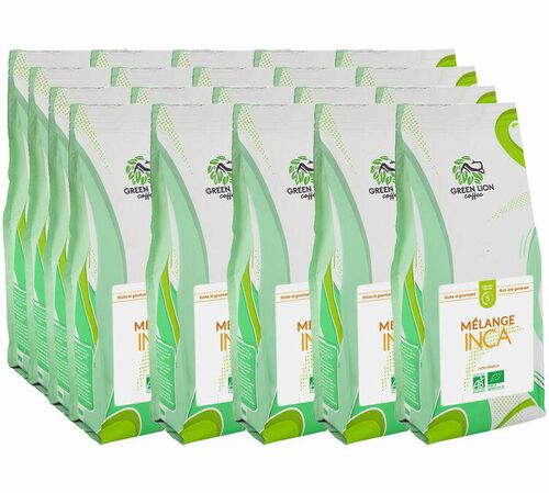 Green Lion Coffee - Caff&egrave; macinato all'ingrosso - Le M&eacute;lange Inca 20 x 250 g