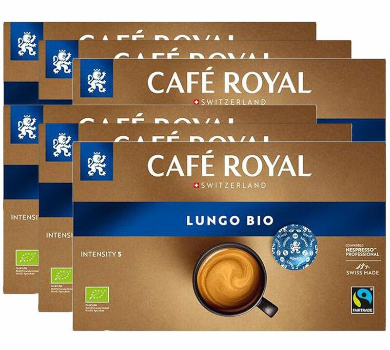 300 capsules Nespresso* Pro Espresso Lungo Bio - Fairtrade - CAFE ROYAL image number 0