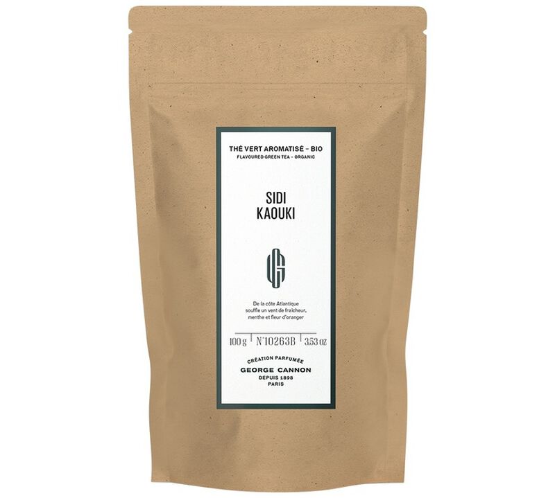Georges Cannon- T&egrave; verde biologico Sidi Kaouki 100 g image number 1
