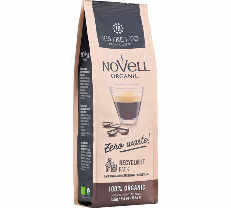 Novell - Caff&egrave; in grani Bio Ristretto 250 g image number 2