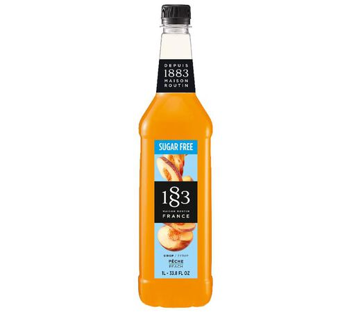 Sirop - P&ecirc;che sans sucre 1L - ROUTIN