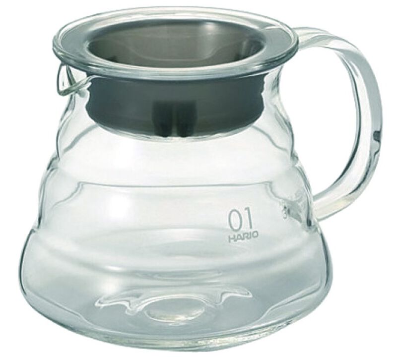 Hario glass jug - 360ml / 1 to 3 cups image number 0