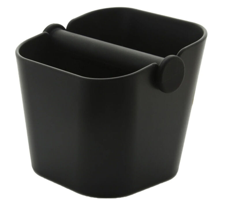 Knock box TIAMO noire pour marc de caf&eacute; et dosettes image number 0