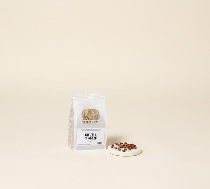 Terres de Caf&eacute; Coffee Beans The Full Monkeys Exclusive Blend - 250g image number 2