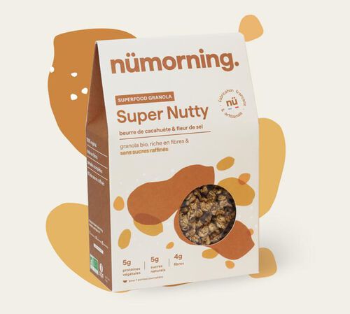 Granola Super Nutty Bio - 300 g - N&Uuml;MORNING image number 1