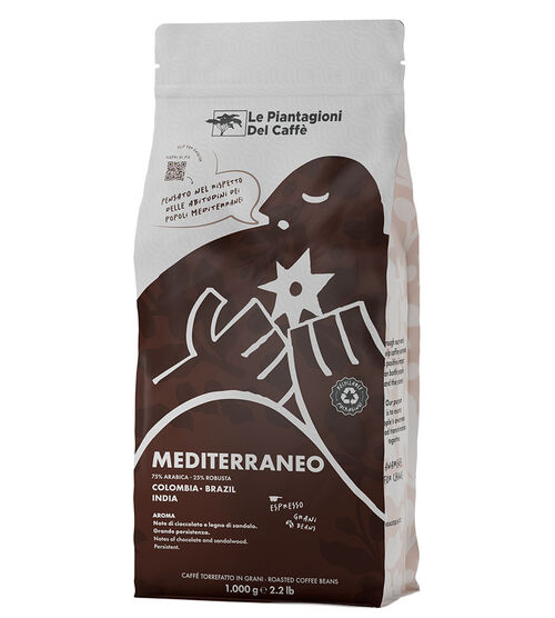 Le Piantagioni Del Caff&egrave; Coffee Beans - Mediterraneo - 1kg