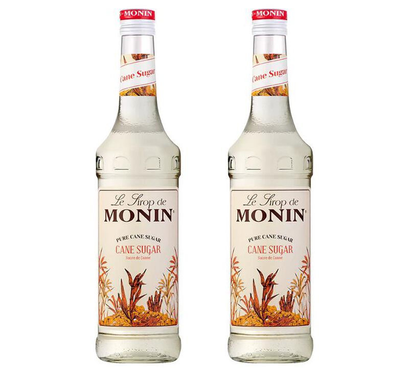 Sirop Monin - Pur Sucre de Canne - 2 x 70 cl image number 0