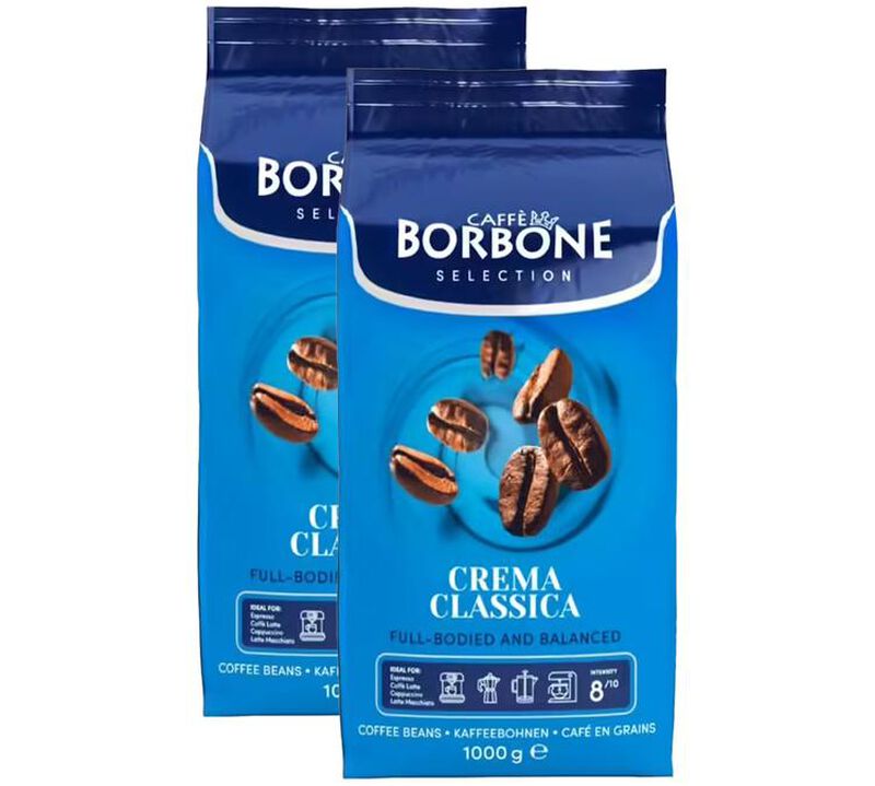 Caff&egrave; Borbone - Caff&egrave; in grani - Crema classica 2 kg image number 0
