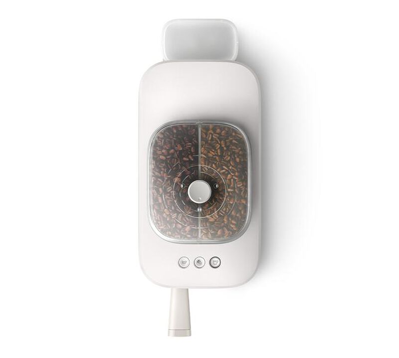 Machine expresso PHILIPS Baristina Variety bac double compartiment BAR320/00 Blanche image number 1