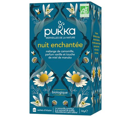 Pukka Chamomile, Vanilla & Manuka Honey Organic Herbal Tea - 20 tea bags
