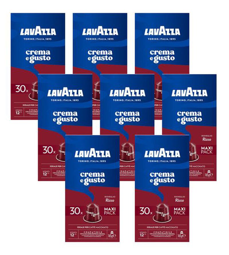 240 capsule compatibili Nespresso* Original Crema & Gusto Ricco &ndash; Lavazza image number 0
