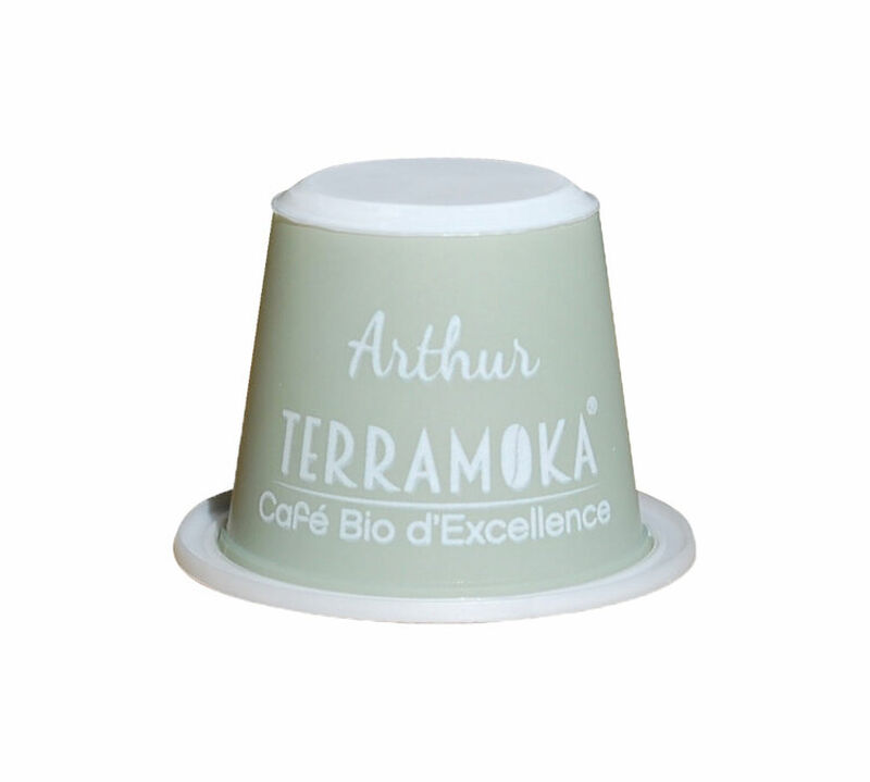 Terramoka 'Arthur' biodegradable Nespresso&reg; Compatible Capsules x60 image number 1