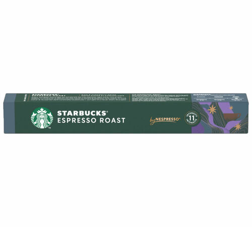 10 Nespresso* Original Compatible Capsules Espresso Roast &ndash; STARBUCKS