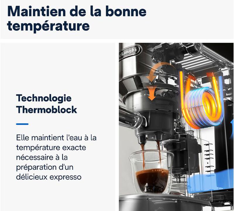 DeLonghi Dedica Arte EC885.M Full Metal + Pack Barista image number 6