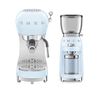 Machine expresso SMEG ECF02PBEU + Moulin &agrave; caf&eacute; SMEG CGF11PBEU image number 0
