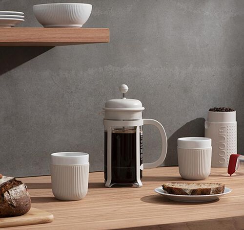 Bodum Java French Press in cream- 350ml image number 1