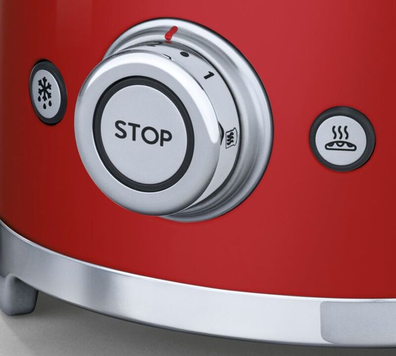 Toaster 2 tranches Ann&eacute;es 50 Rouge - SMEG - Parfait &eacute;tat image number 2