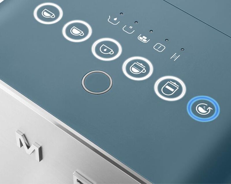 Expresso Broyeur SMEG BCC13SBMEU Syst&egrave;me lait - Bleu Orage image number 12