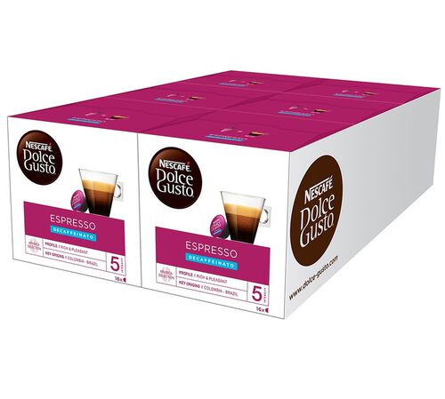 Nescaf&eacute; Dolce Gusto pods Espresso Decaffeinato x 96 coffee pods