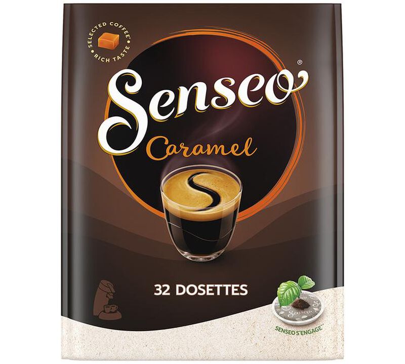 Senseo Caramel-Flavoured Pods x 32 Senseo pods image number 0